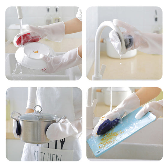 Multifunktionella halkskyddshandskar med borste（🔥Köp 2, -12 %; Köp 3, -18 %）