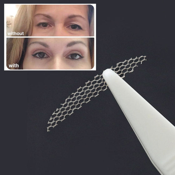 Osynliga dubbla ögonlocksremsor