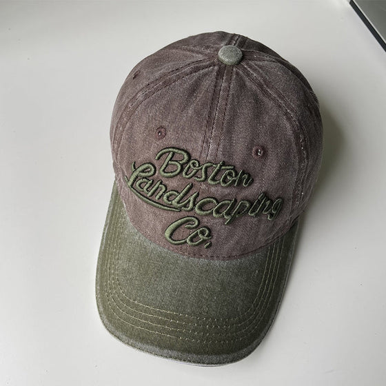 Broderad baseballkeps