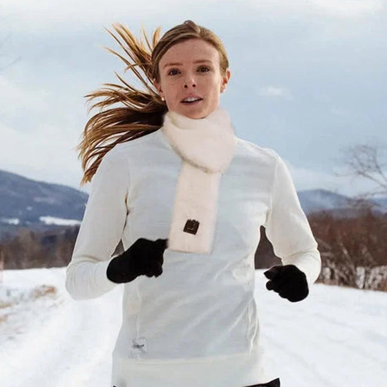 Elektrifierad uppvärmningsscarf