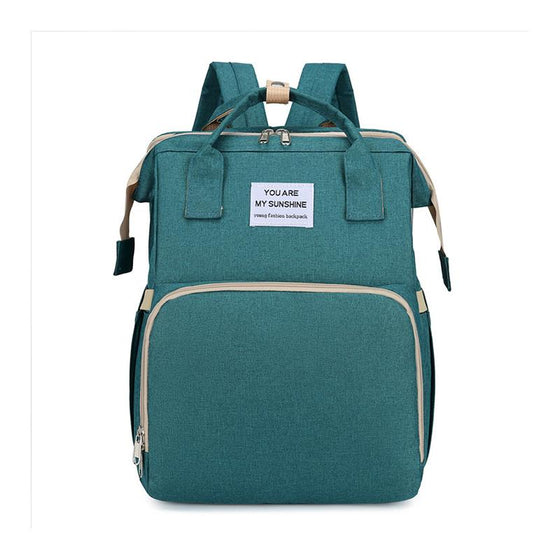 Allt-i-ett ryggsäck för barnblöjor