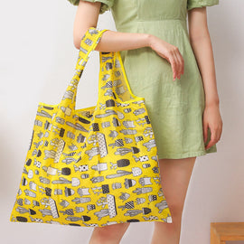 Hopfällbara, Bärbara Shoppingväska i Oxfordtyg