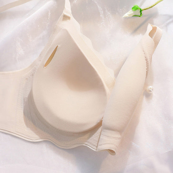 Andningsbar sömlös trådfri bh