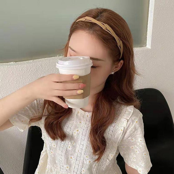 Bärbart Teleskopiskt Hopfällbart hårband