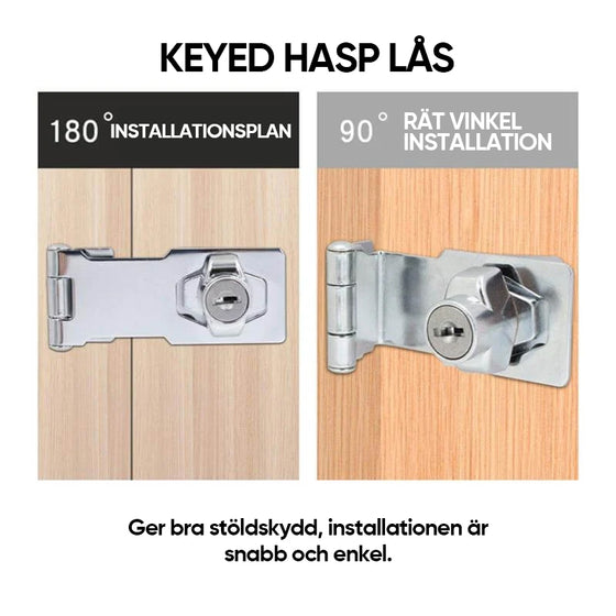 Stämpningsfri med lås