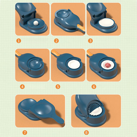 Upgraderad 2 I 1 Dumplingsmaskin