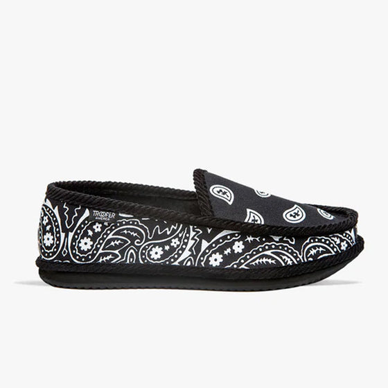 Bekväma bandana slip-on husskor