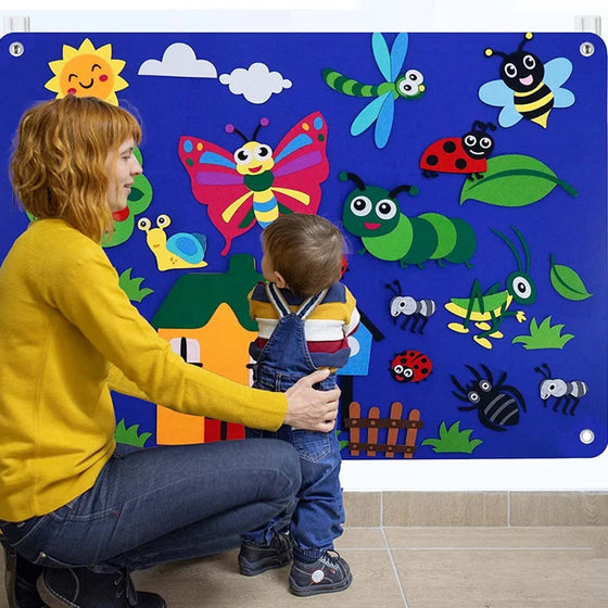 Flanellgrafer för barn