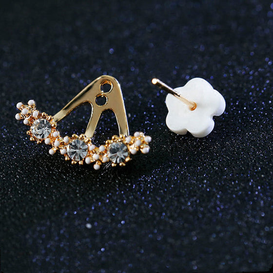 Daisy backhängande örhängen