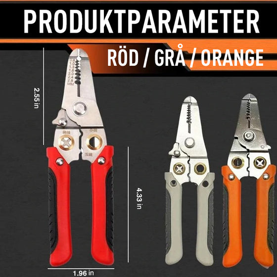 Multifunktionell trådklyvtång