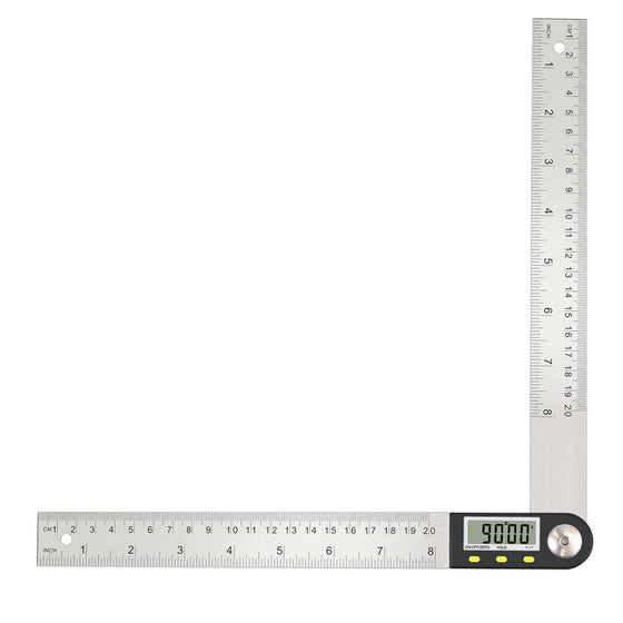 Elektronisk digital displayvinkellinjal