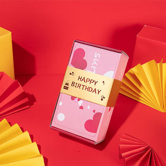 Överraskningshoppande presentask