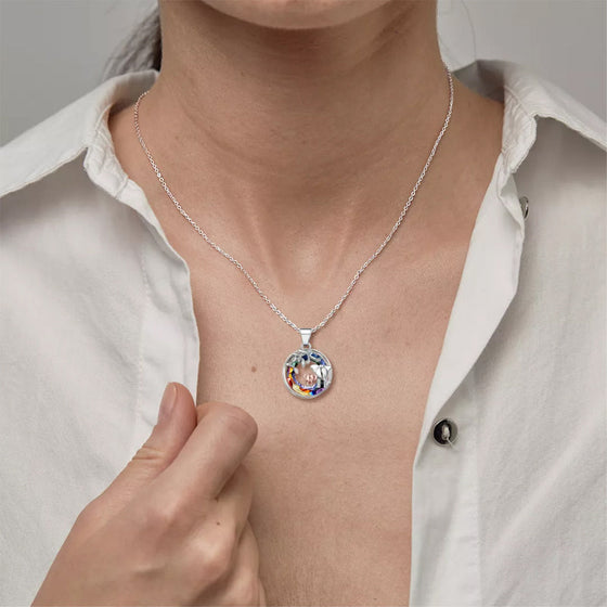 Livets träd Kristallhalsband