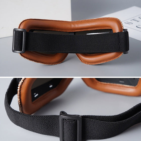 Retro motorcykelglasögon