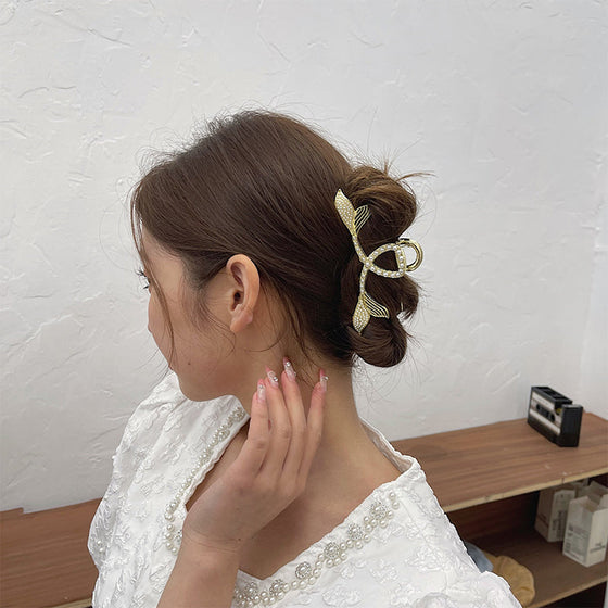 Hårklämmor i strass