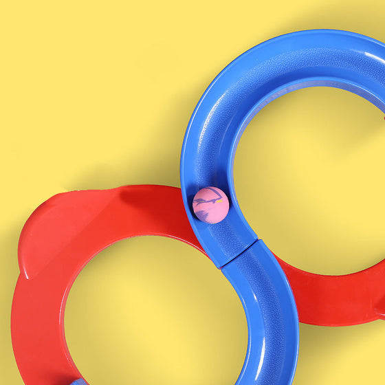 8-formad oändlig loop spårleksak