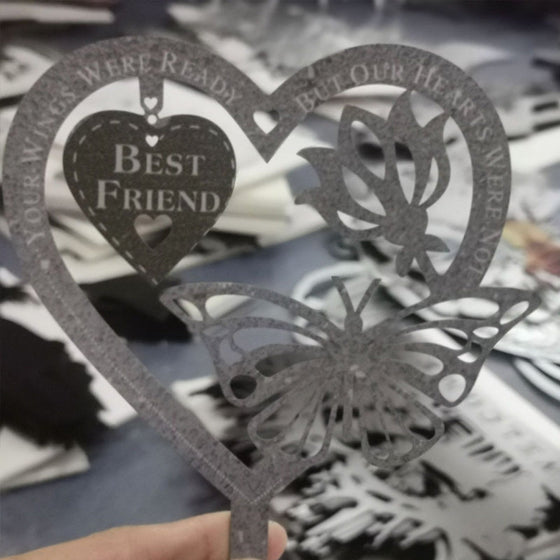 Fjärilskylt Prydnad