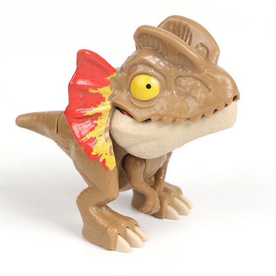 Fingerbitande dinosaurier actionfigurer