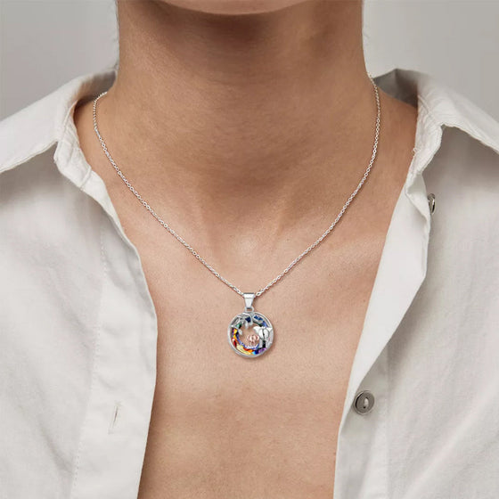 Livets träd Kristallhalsband