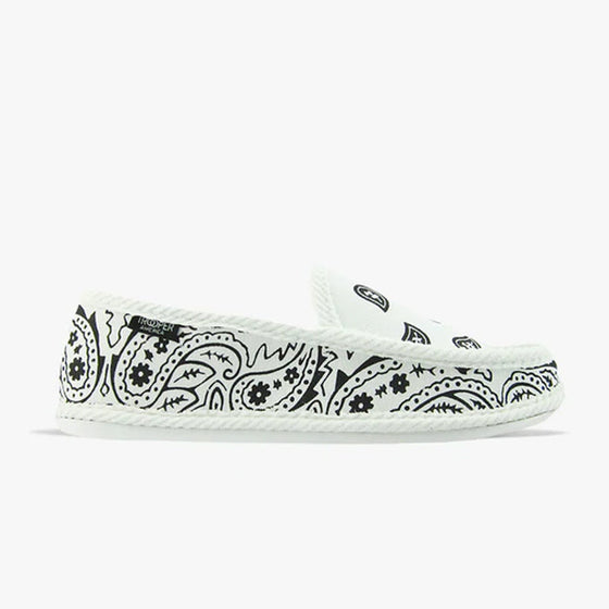 Bekväma bandana slip-on husskor