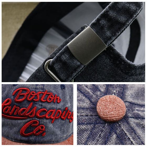 Broderad baseballkeps