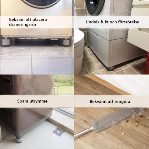 Gummifötter för Tvättmaskin