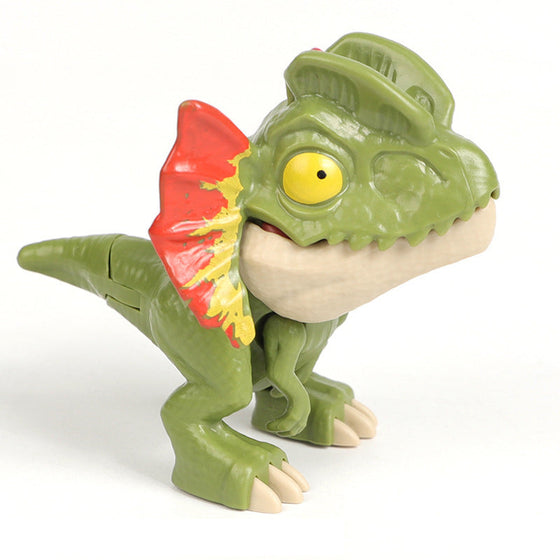 Fingerbitande dinosaurier actionfigurer