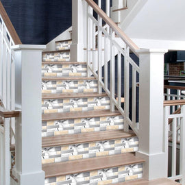 Kakeldekor | Självhäftande | 3D