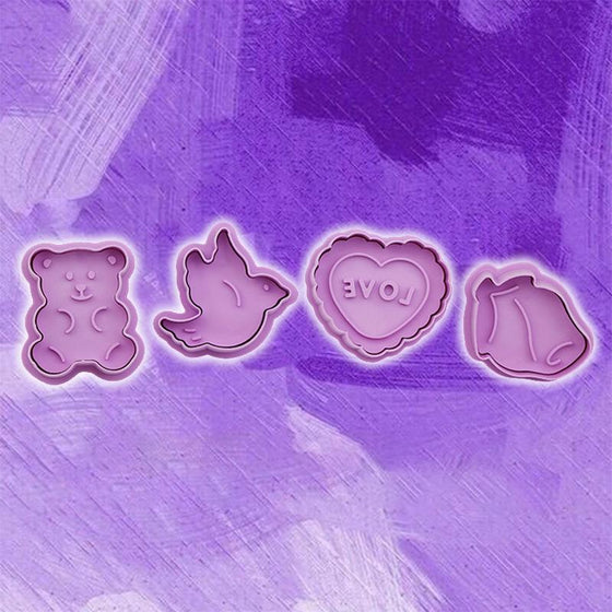 Temat Kexstämpel Set (4 Stk)