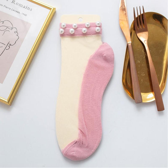 Söta Dam Ankelstrumpor