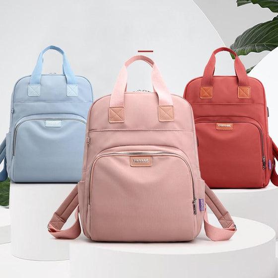 Stor ryggsäck med laddningsport