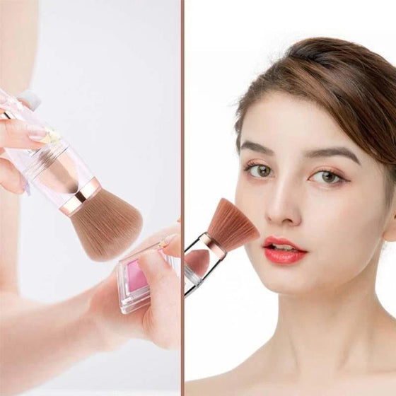 Tre-i-ett sminkborstsats