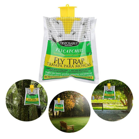 Engångsväska för flugfångande
