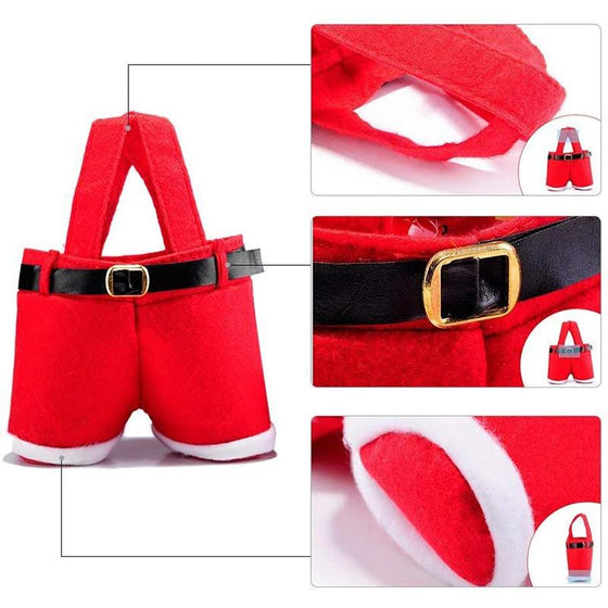 Kreativa tomtbyxor presentpåsar