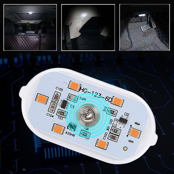 Touch sensor bilbelysningsljus