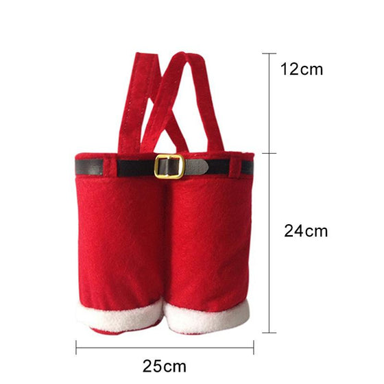 Kreativa tomtbyxor presentpåsar