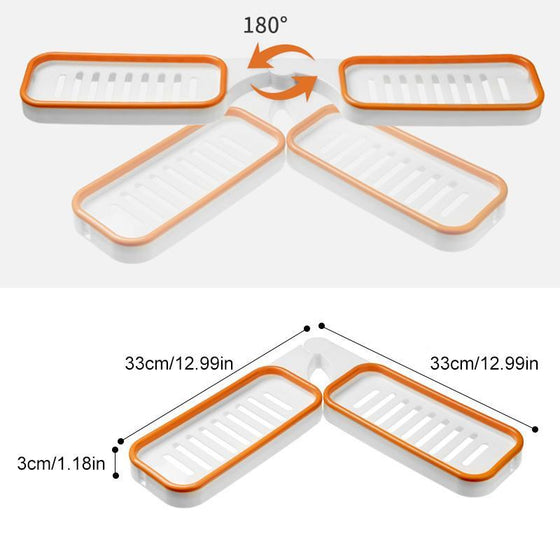 Badrumshörn Stansfritt rack🔥köp 2, -8%🔥