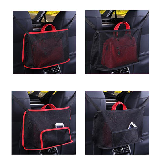 Bil nät handväska hållare