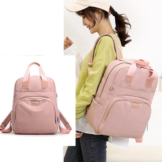 Stor ryggsäck med laddningsport