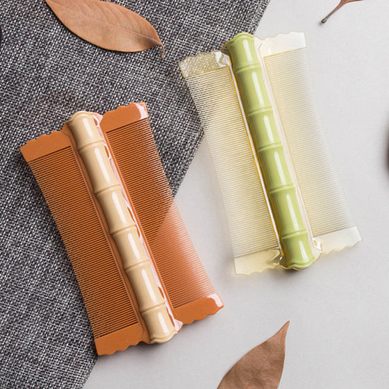 Bambuformad fin tandkam