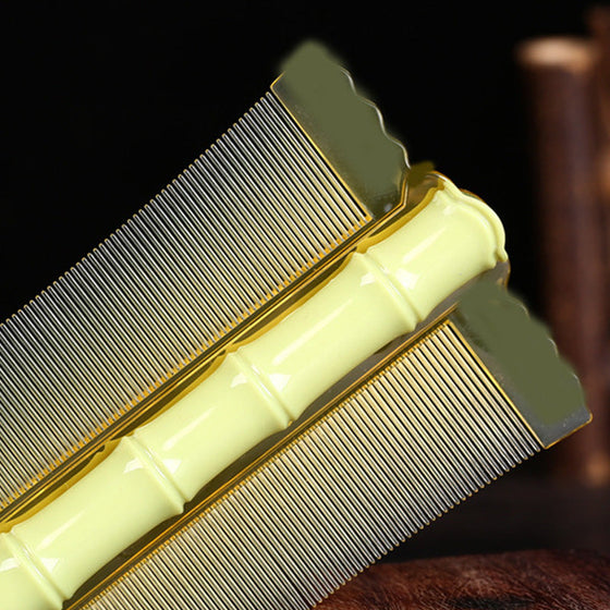 Bambuformad fin tandkam