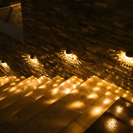 Solcellsdrivna altanljus