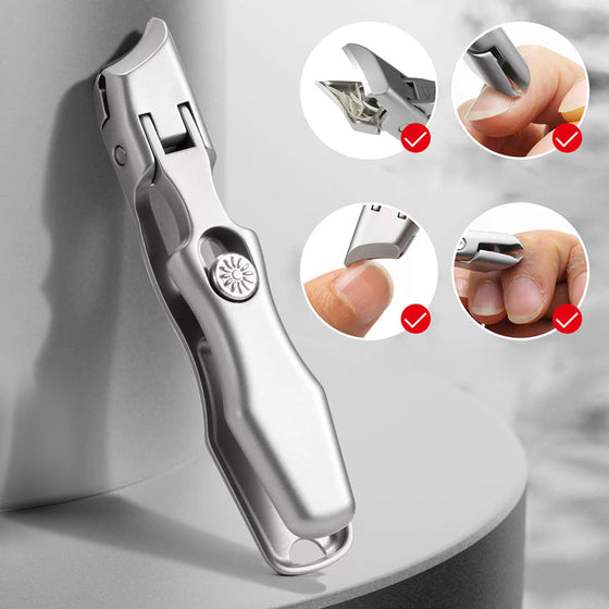 Stor öppningsbar sned nagelklippare