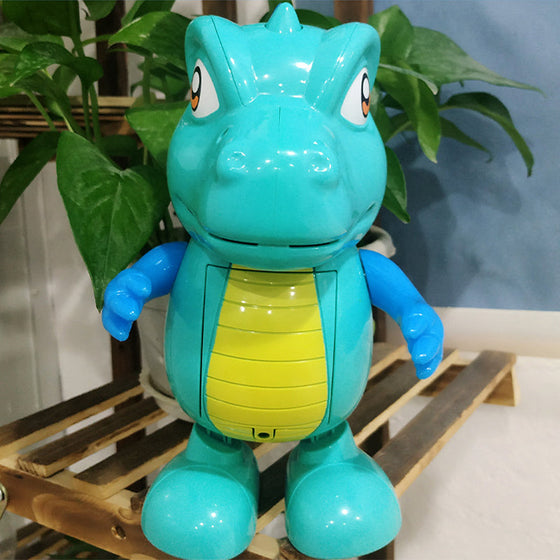 Ljus- och musikalisk dansande leksak