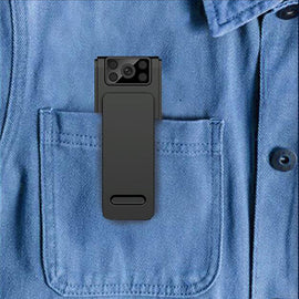 HD magnetisk kamera med ryggklämma