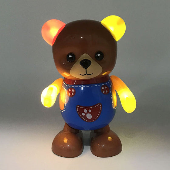 Ljus- och musikalisk dansande leksak