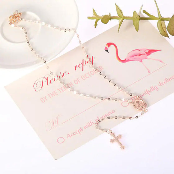 Kors hängsmycke halsband