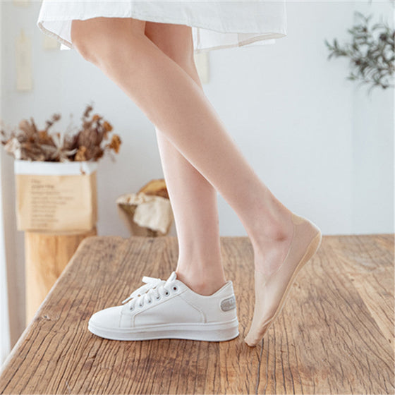 Invisible Ice Silk Andningsstrumpor