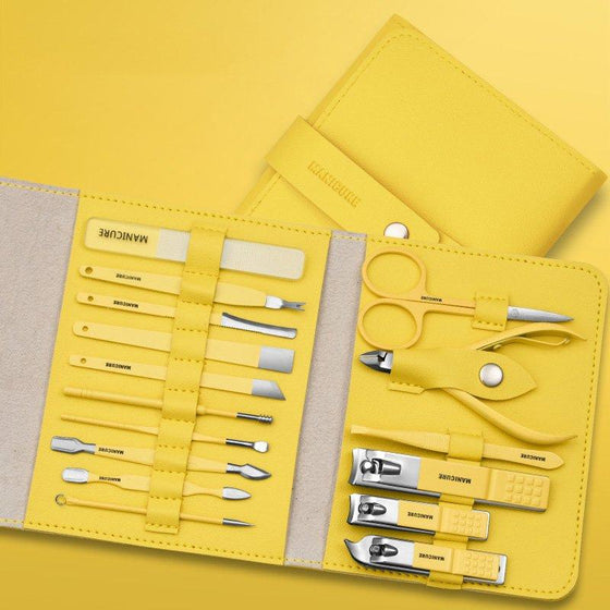 Bärbar nagelklippare (12/16 st)