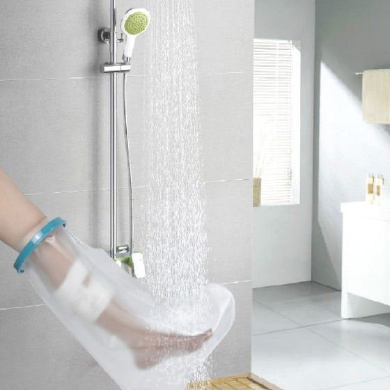 Vattentät duschbenskydd